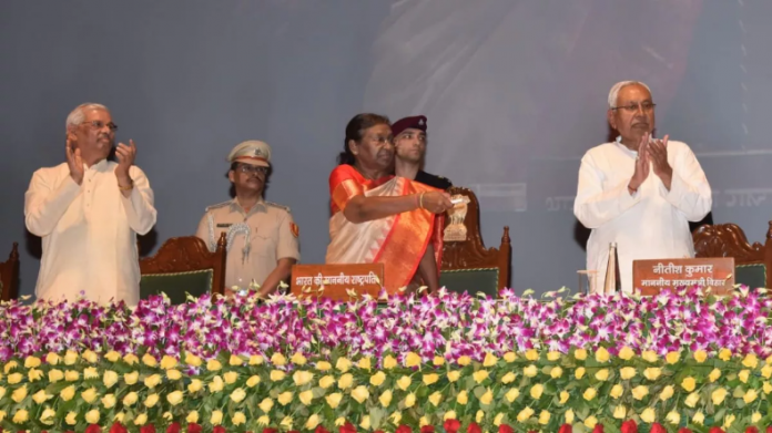 President Draupadi Murmu as chief guest at the initiation ceremony