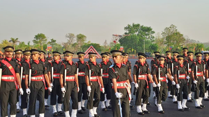 Bihar News: Passing out parade organized in OTA of Gaya, 118 cadets became military officers